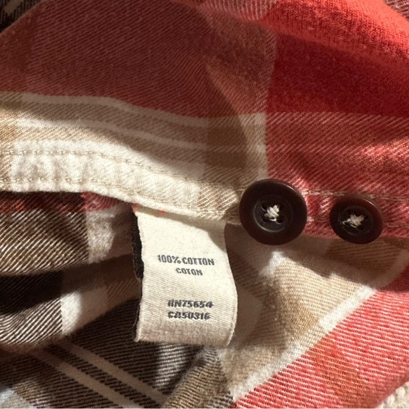 Y2K VTG Men’s Abercrombie & Fitch ‘Muscle’ Plaid Flannel Button-Up Shirt Size L - Picture 5 of 7